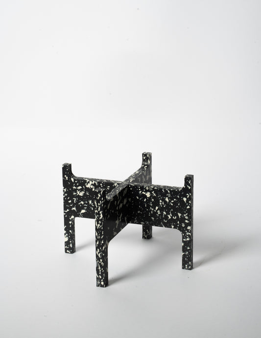 Base para Mini Plástico Reciclado Negro