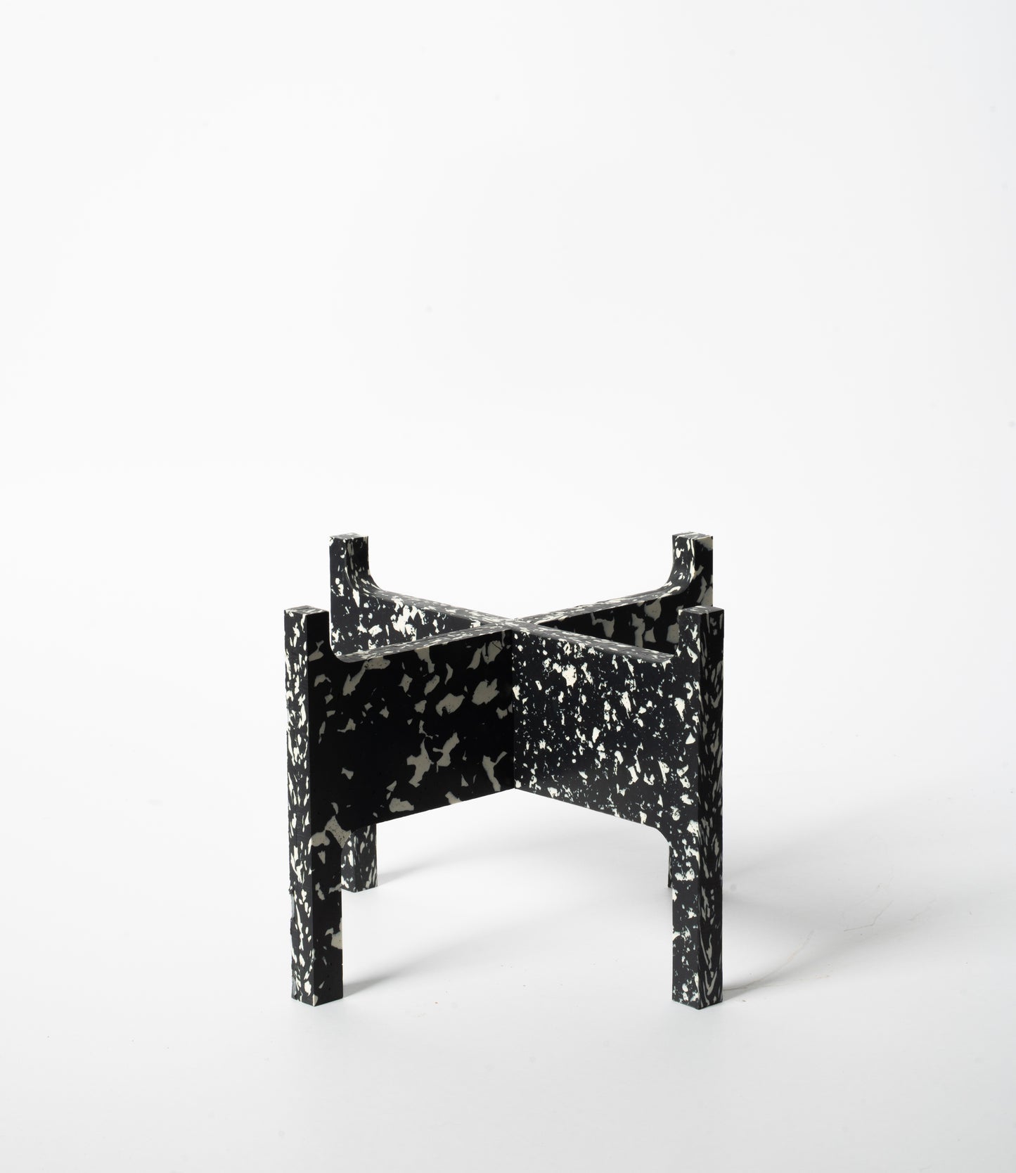 Base para Mini Plástico Reciclado Negro