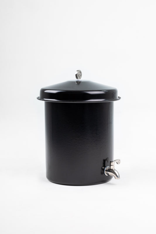 Mini Ecofiltro de Peltre Negro Esmaltado