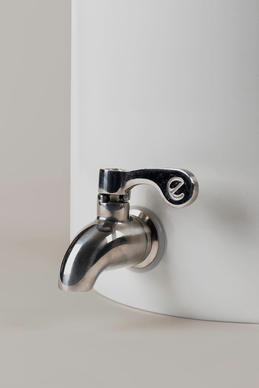 Mini Ecofiltro Acero Vitrificado Blanco