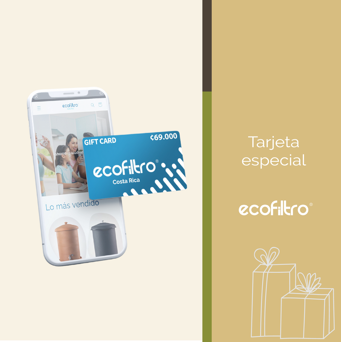 Tarjeta de Regalo Mini Peltre