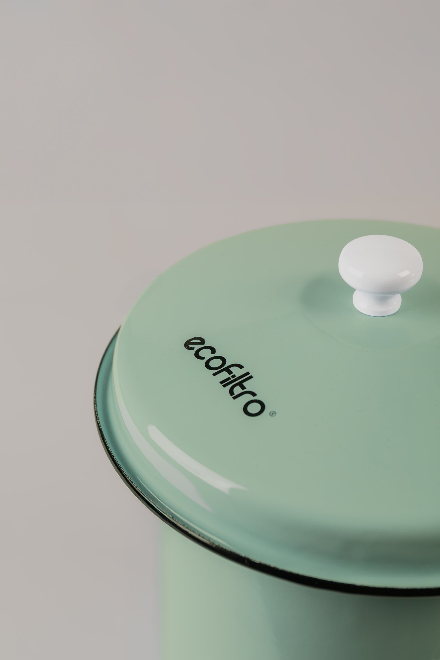 Mini Ecofiltro Acero Vitrificado Menta